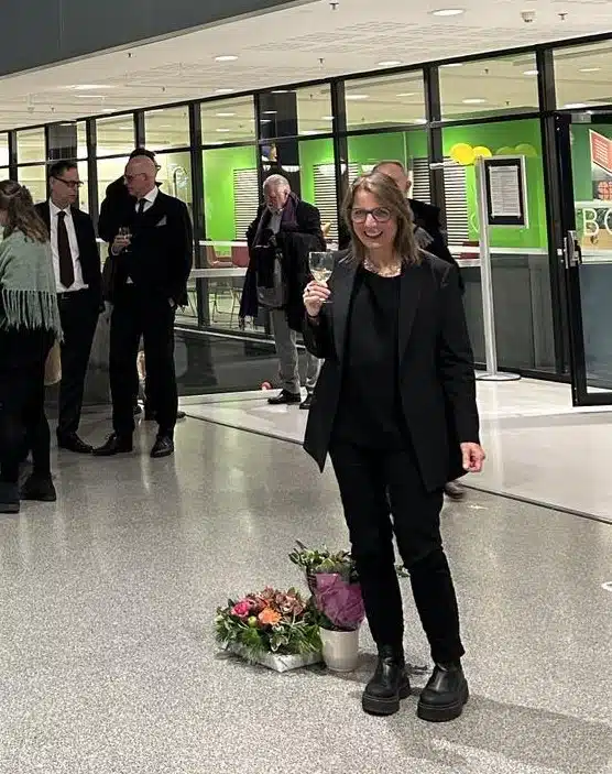 Charlotte Sørensen etter å ha forsvart sin PhD